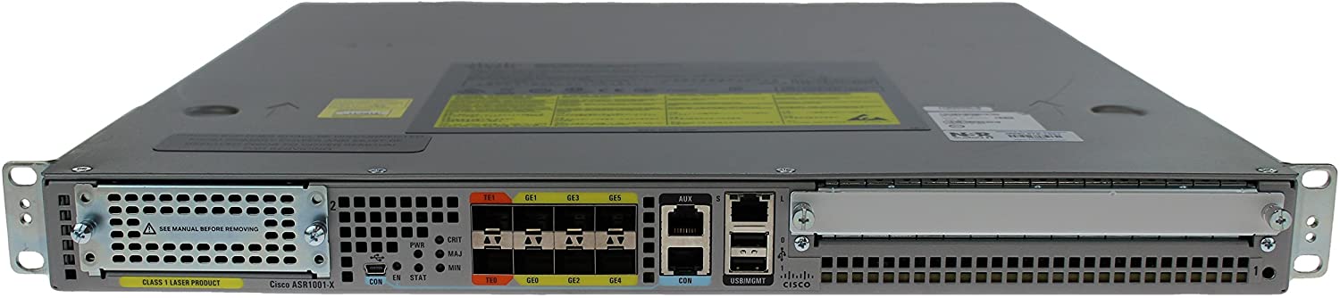 Cisco ASR1001 Aggregation Services Router 4 Built-in GE Ports Dual Power AC 2PSU - Foto 9