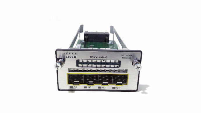 Cisco C3KX-NM-1G 4-port GbE SFP Network Module for 3560X & 3750X Switches New
