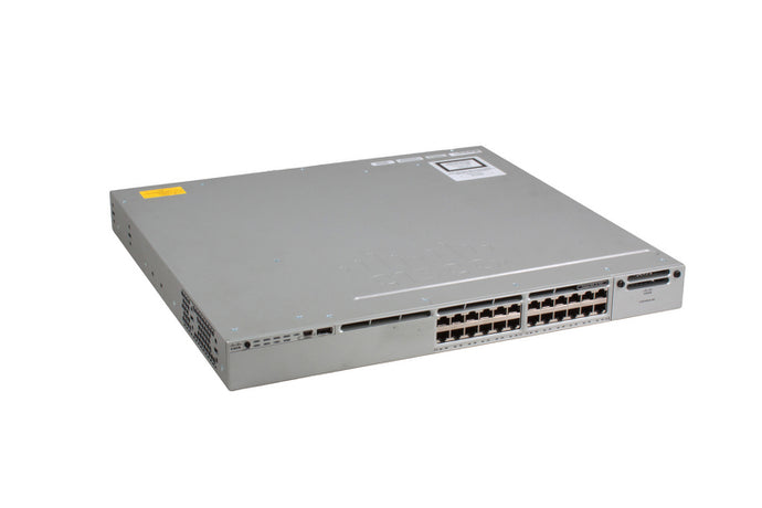 Cisco WS-C3850-24P-E Catalyst 3850 24-Port Gig PoE Switch w/ 1x PWR-C1-715WAC